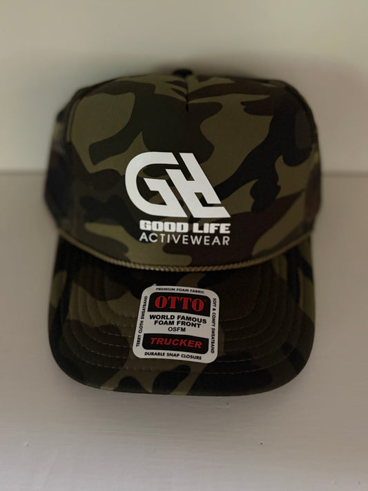 Camo GLA - Trucker Foam Snap Back